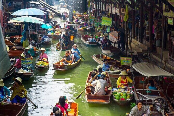 Maeklong Railway Market & Damnoen Saduak Market Paddle Boat Tour - What’s Included and What to Expect  