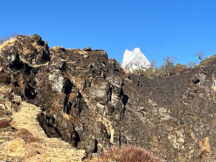 Mardi Himal Trek - Day 2: Trek to Mardi Himal Low Camp