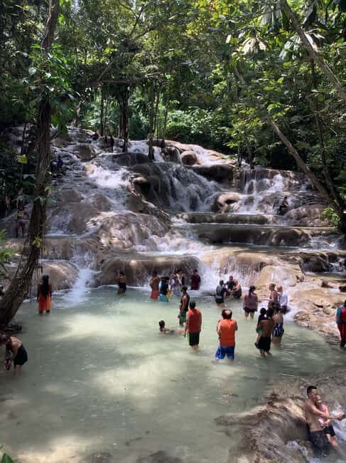 Montego Bay: Dunn's River Falls and White River Tubing Combo - What to expect at Dunn’s River Falls