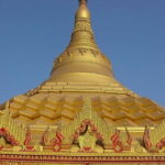 Mumbai: Buddhist Kanheri Caves with Golden Pagoda Temple - Visiting the Golden Vipassana Pagoda