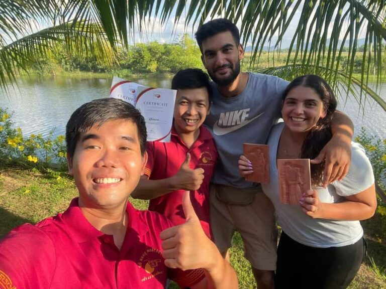 My Son Sanctuary: Wood Carving Workshop & Transfer to Hoi An - Visiting My Son Sanctuary and the Transition to Creativity