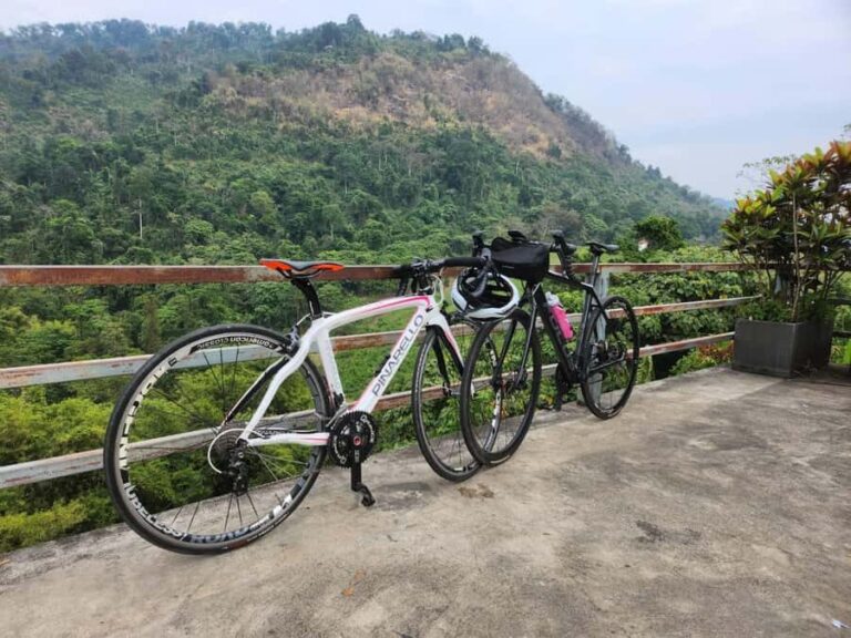 Nakhonnayok: From Bkk Cycle Marvel Dam,Waterfall and Nature - The Experience: A Balance of Action and Relaxation