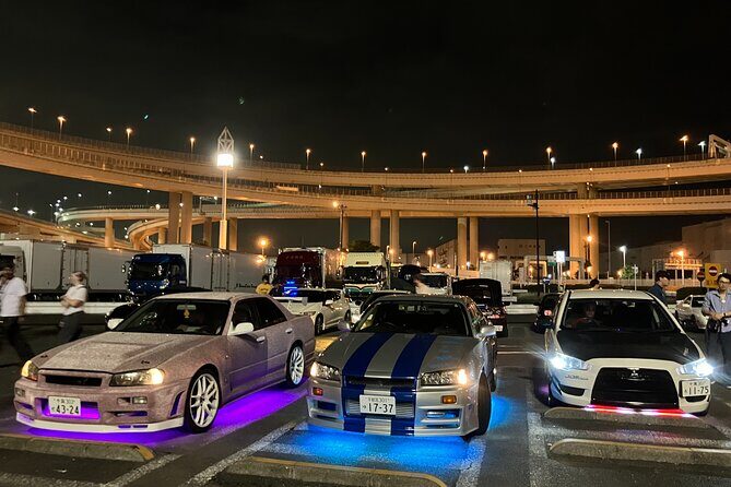 New! Tokyo Night Drive in Porsche 911  Daikoku PA & Bay Views - Overview of the Tour Experience