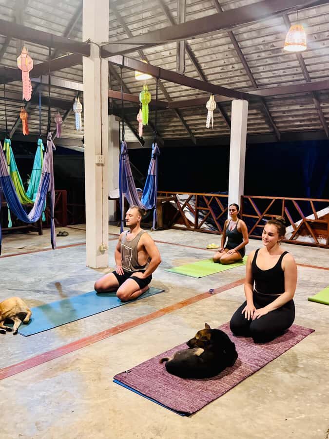 Pai: Sunset Trapeze Yoga Class with Smoothie - The Itinerary: What You Can Expect