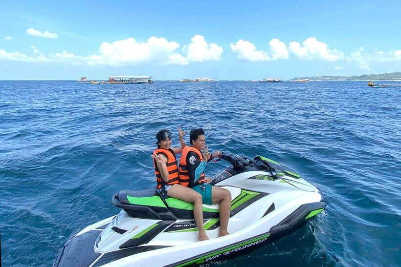 Panglao: Jetski Ride Experience along Alona Beach - What the Experience Looks Like