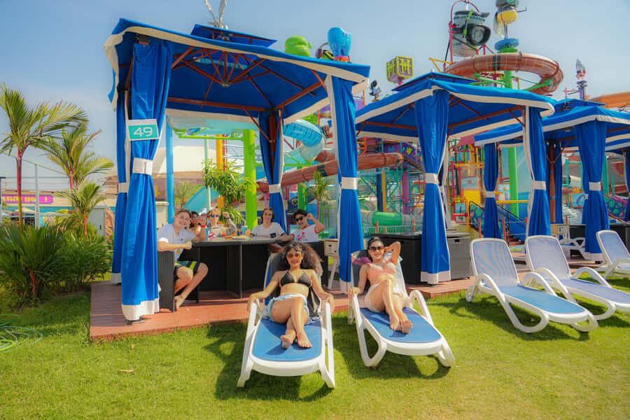 Pattaya: Columbia Pictures Aquaverse Cabana Experiences - How is the park organized?