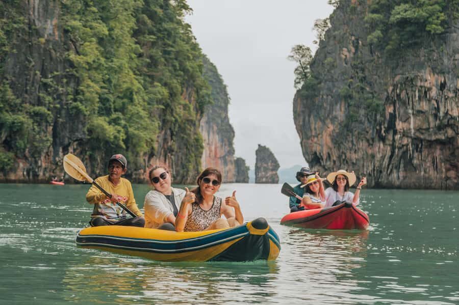 Phuket/Khao Lak: Platinum Powercat Escape to Phang Nga Bay - The Stops and Highlights in Detail