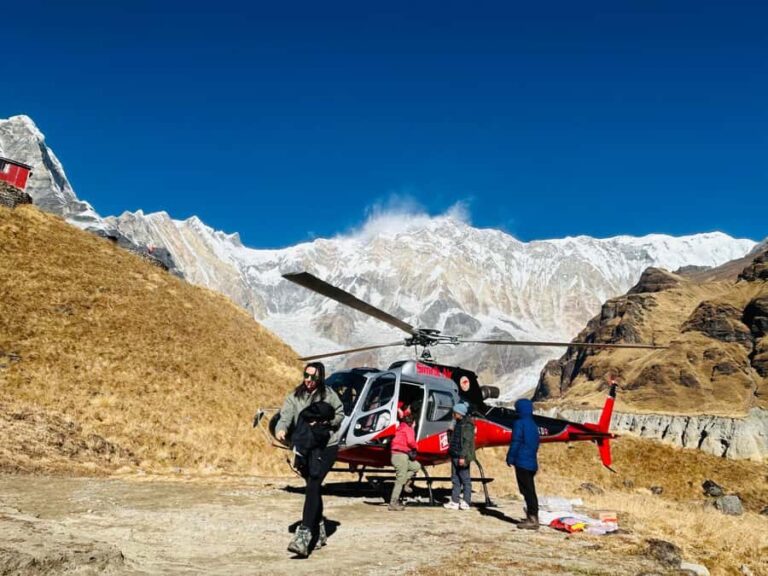 Pokhara: Annapurna Base Camp Helicopter Sightseeing Tour - The Itinerary in Detail