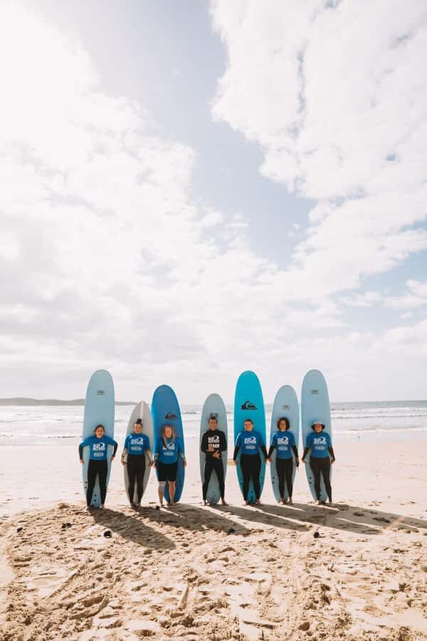 Port Stephen: One Mile Beach Group Surf Lesson - The Guides: Knowledge and Support