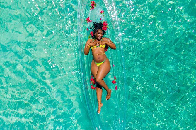 Private Clear Kayak Drone Photo Shoot in Ocho Rios, Jamaica - The Transport and Logistics