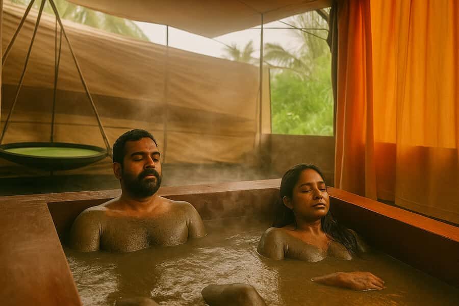 Private Organic Mud Bath with Ayurvedic Sauna Arambol Goa - What to Expect from This Unique Goa Experience