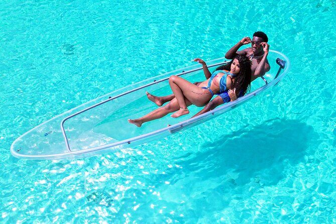 Romantic Clear Kayak Drone Photoshoot for Couples Turks & Caicos - What to Expect from the Experience