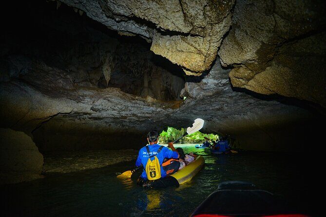 Romantic Sunset Phang Nga Bay and Canoeing Trip from Phuket - Canoeing in Hong Island’s Emerald Caves