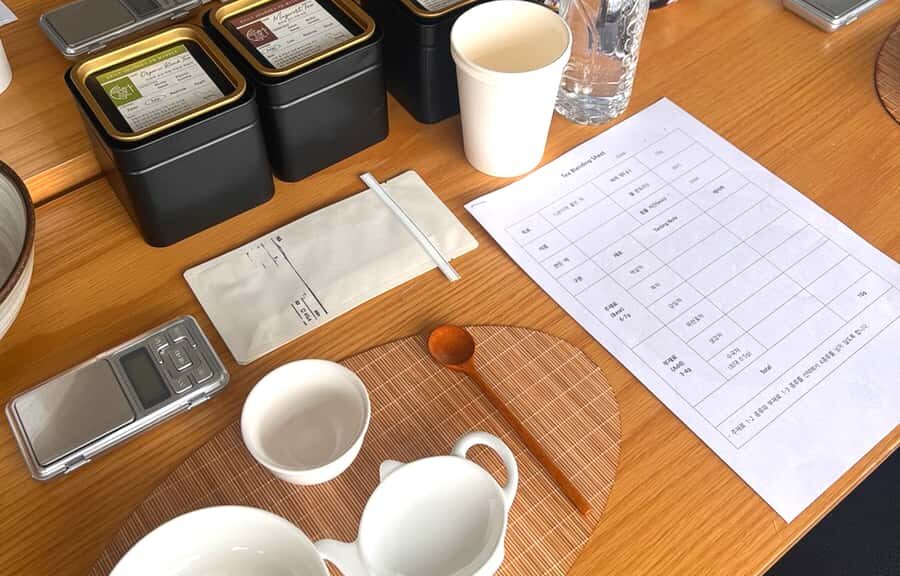 Seoul: Discover Korean Tea & Create Your Own Blending Tea - A Hands-On Tea Blending Workshop
