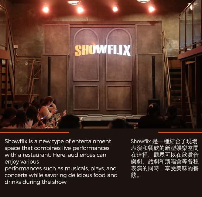 Seoul: Showflix Korean Musical Pub - Food, Drinks, and Atmosphere