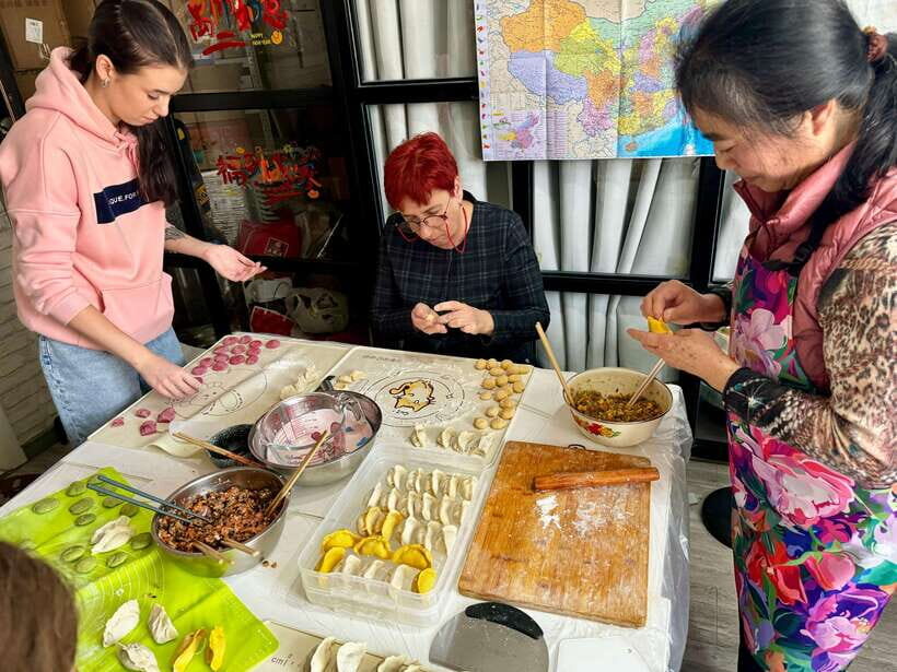 Shanghai-Cooking Dumpling & Meal in Local Family-w/Vegan - The Value of the Experience