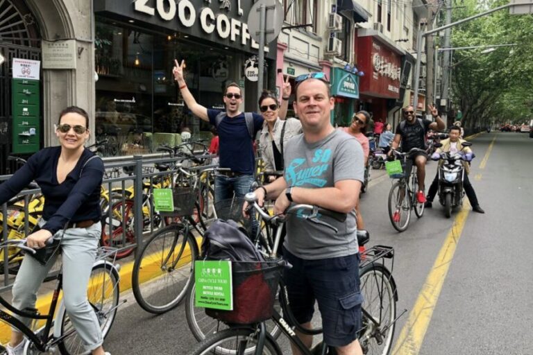 Shanghai: Half-Day Biking and Local Food Tour - The Guides and Their Impact