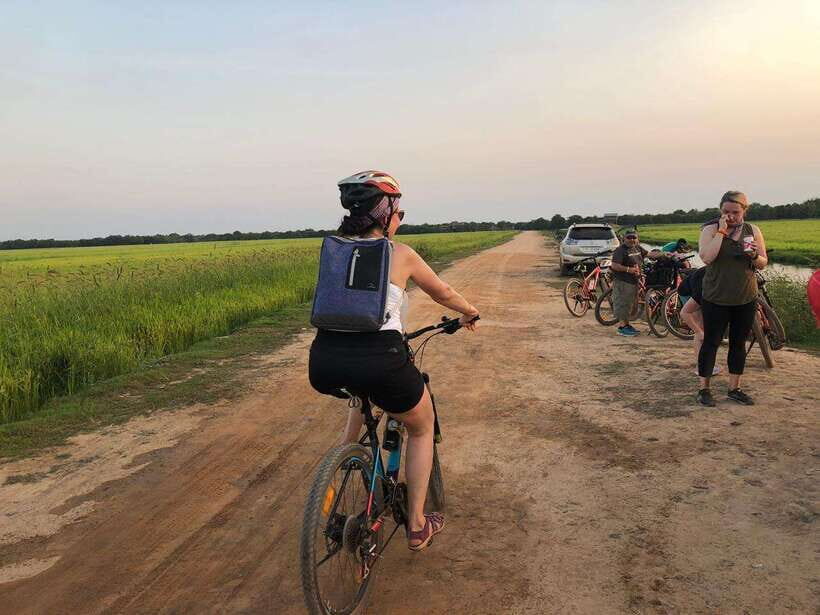Siem Reap Half Day By Bicycle Sunset On The Bank Of Lake - What’s Included & What’s Not