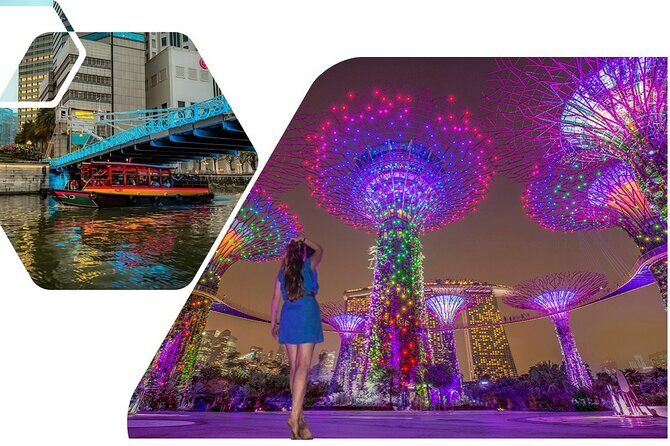 Singapore Guided Night Tour with 2 Light Shows & River Cruise - Iconic Landmarks and Cultural Insights