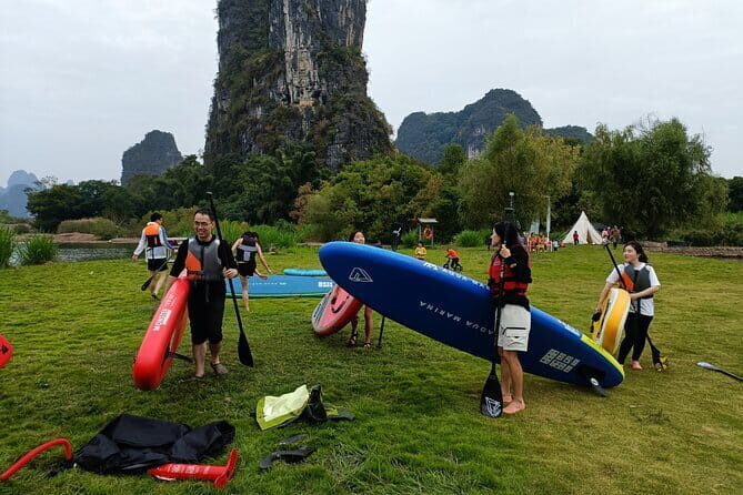 Stand Up Paddle Boarding and Kayaking in Yangshuo - Detailed Breakdown of the Itinerary