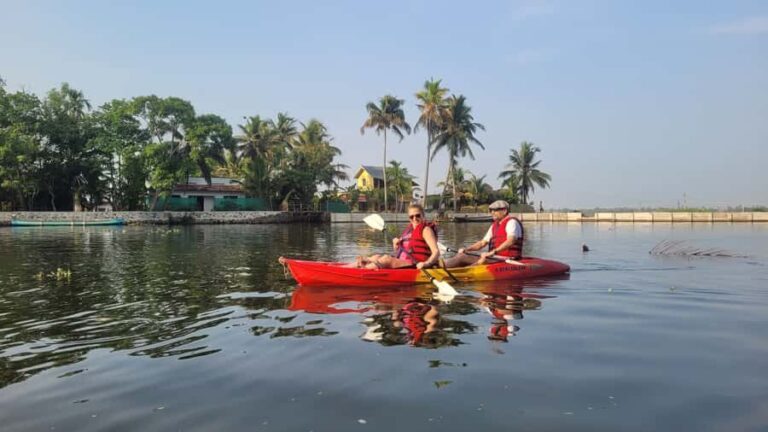 Sunrise / Sunset Backwater Village Kayaking Tour (Nedumudy) - What to Expect from the Tour