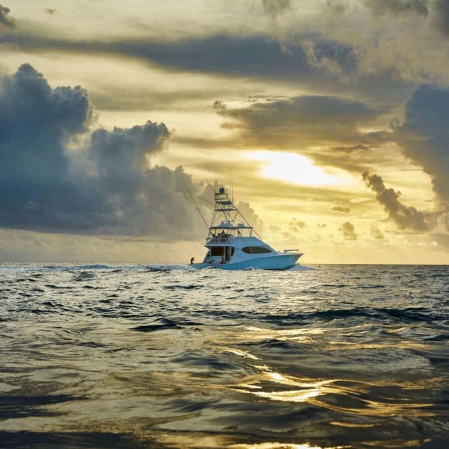 Sunset fishing - The Return Journey and Dinner