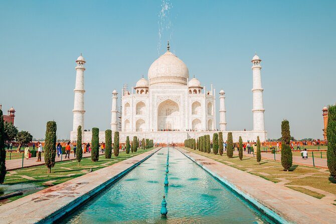 Taj Mahal Day Tour from Delhi by Superfast Train - All Inclusive - First Stop: The Iconic Taj Mahal