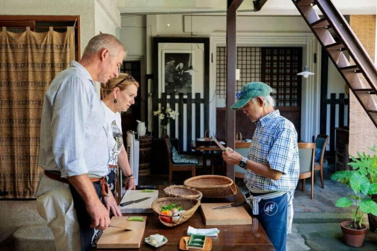 Takayama: Private Cooking Class at Local's Machiya House - The Meal and the House Tour