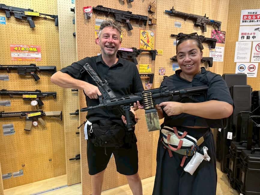 Tokyo: Akihabara Airsoft Shooting & Military Shop Tour - Meeting Point & Initial Impressions