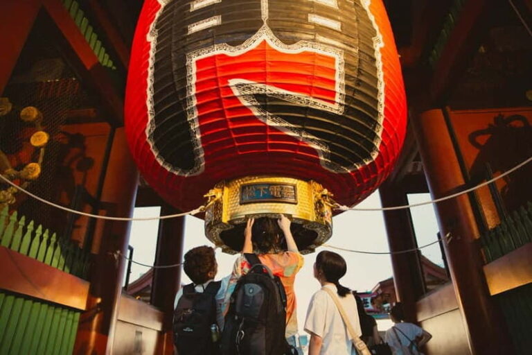 Tokyo: Asakusa Sensoji Temple Historical Walking Tour - What to Expect from the Itinerary