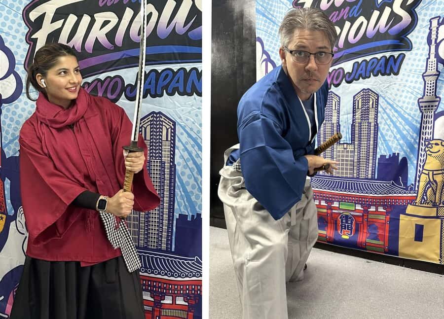 Tokyo: Indoor Kimono Photo Shoot with Easy Dressing & Props - The Photographic Setup