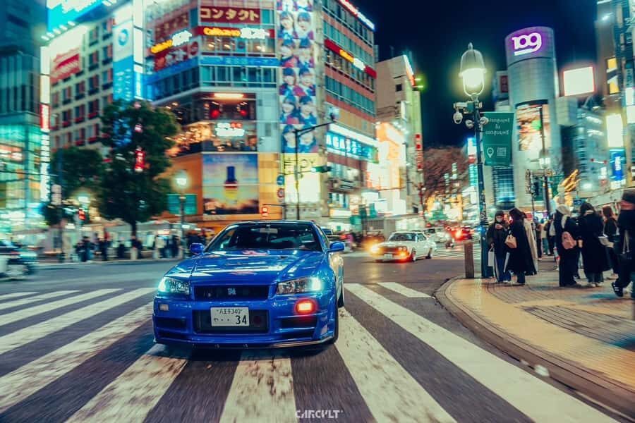 Tokyo: Legendary R34 GT-R V-Spec II JDM Car Ride Experience - Exploring the Route and Stops