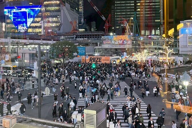 Tokyo Night Walking Tour at Shibuya and Shinjuku Hidden Alleys - Transportation and Timing