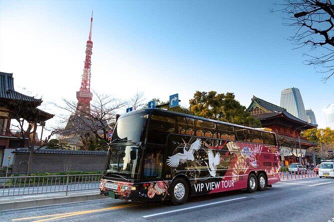 Tokyo: Open Top Sightseeing Bus with Audio Guide - Value for Money 