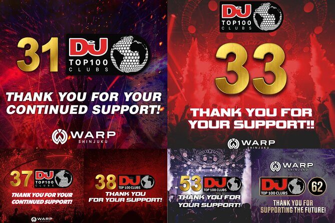 Tokyo Shinjuku: WARP Nightclub Admission Ticket (For Foreign) - Is WARP Worth It?