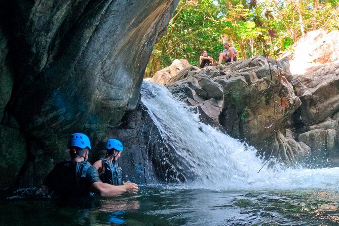 Two-in-One Day Trip: El Yunque and Bio Bay Tour with Transport - River Wading and Waterfalls — Refreshing and Fun