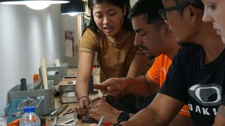 Ubud: Gana Silver Class and Jewelry Making Workshop - What You Can Expect During the Workshop