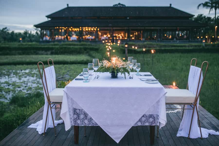 Ubud: Romantic Dinner among the Rice Fields - An In-Depth Look at the Experience
