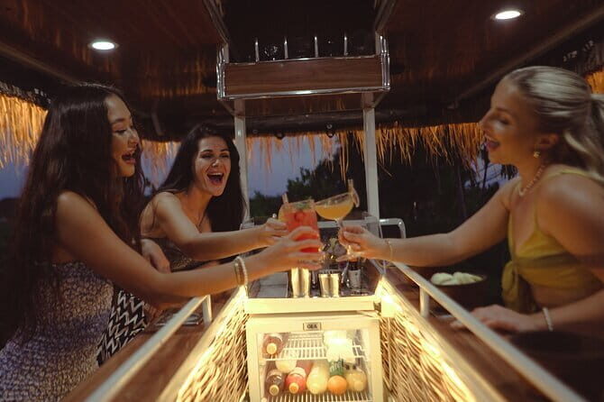 Ubud Sunset Mixology Tour by TikiBus - The Route and What You’ll See