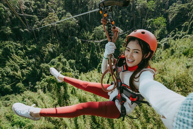 Vientiane Zipline by the Waterfall - The Value of the Experience