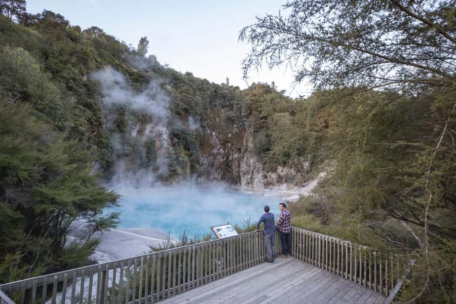 WAIMANGU VOLCANIC VALLEY Rotorua Group Tour Ex Auckland - Practical Details and Value