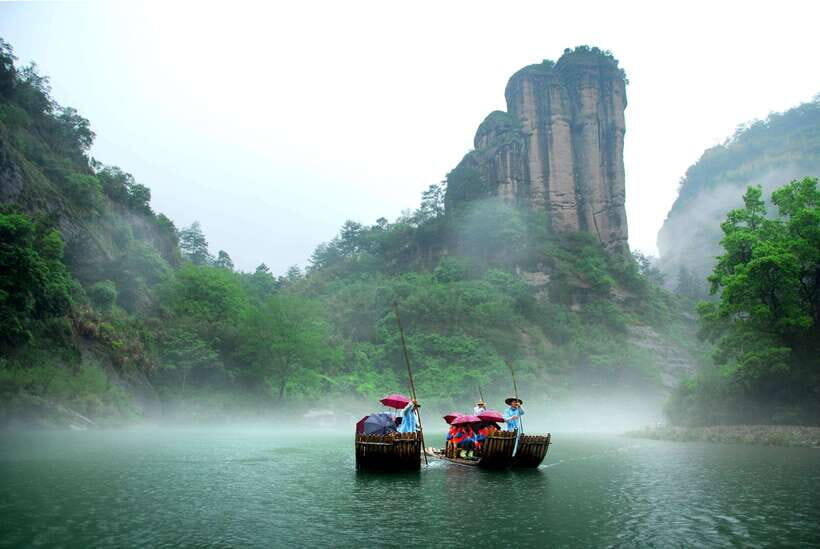 Wuyishan: 3-Day Tea Culture and Bamboo Rafting Tour - Day 1: An Introduction to Wuyishan’s Natural Splendor