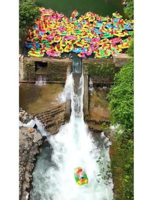 Yangshuo Xingping Longjing River Rafting - The Scenic Background