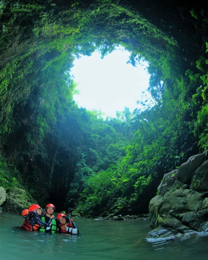 YOGYAKARTA; KALI SUCI TUBING CAVE AND TIMANG BEACH - Exploring Kalisuci Cave: A Natural Wonder