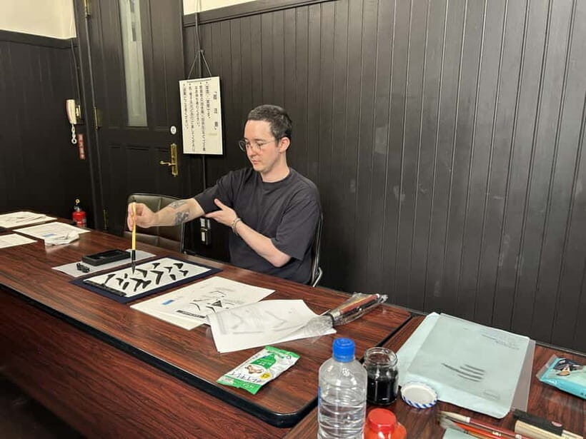 Yokohama: Japanese Calligraphy Class with Tea(sencha)&Sweets - FAQs