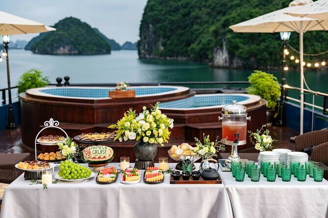 07 Hours Explore Halong Bay on Pamela Luxury Cruises - Ti Top Island: Sun, Sand, and Sweeping Views