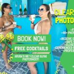 #1 SAFE Clear Kayak Aruba Photo+Video FREE Cocktail Edits in 24hr - Meeting Point and Accessibility