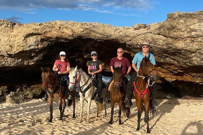 2-Hour Horseback Riding Tour to Little Natural Bridge in Aruba - Practical Details: What to Expect