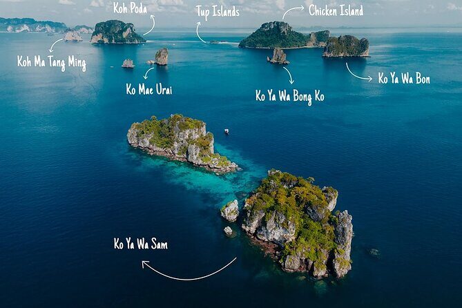 4 Island Boat Tour from Ao Nang or Krabi - Transportation Choices