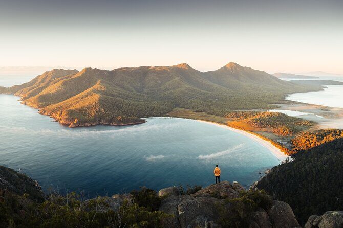 A Day in Wineglass Bay - Launceston to Hobart - Leisurely Break at Honeymoon Bay